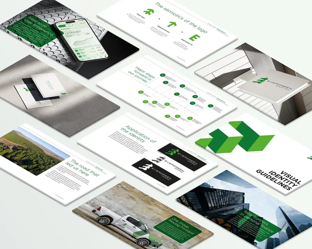 Evergreen Capital Pitch Deck Design