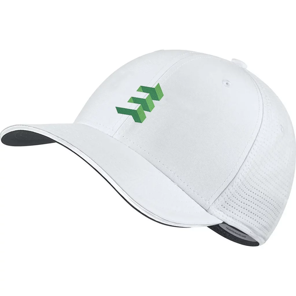 Evergreen White Cap - Apparel Design